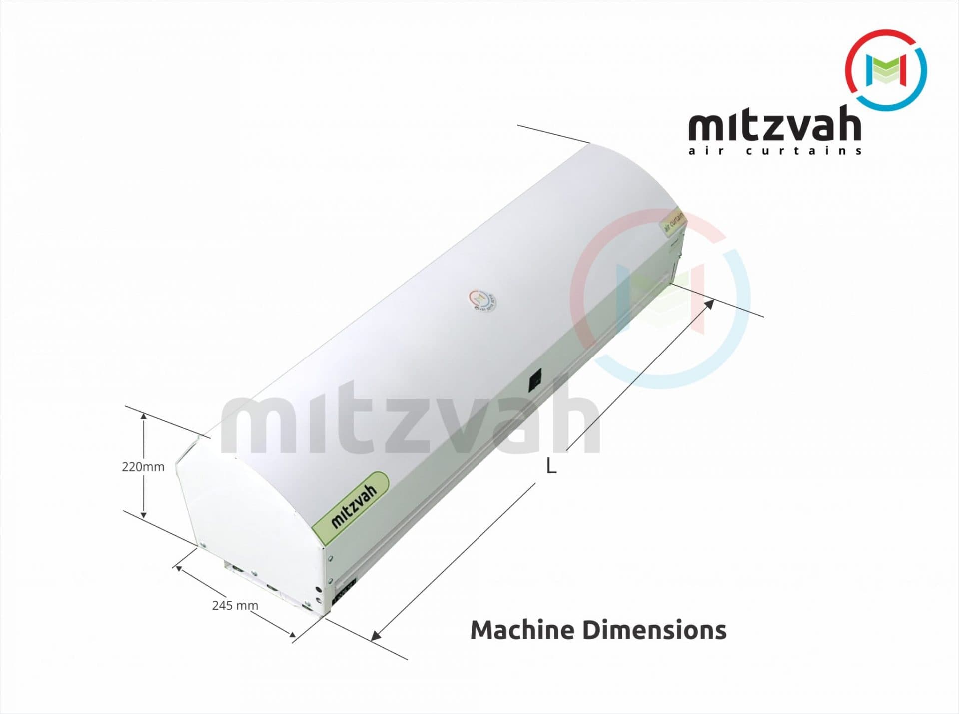 Mitzvah Air Curtains RSP Series