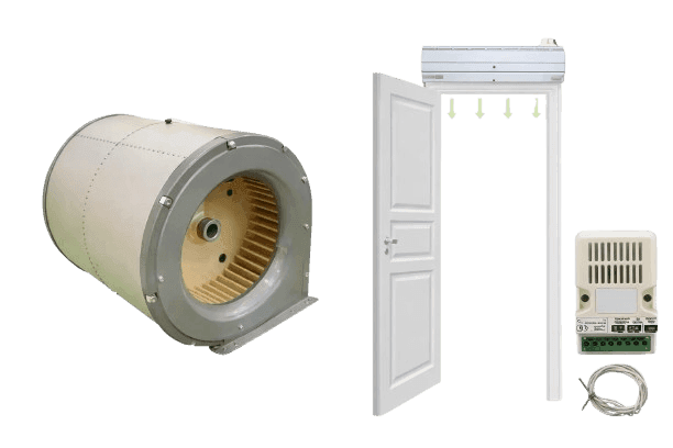 Air Curtain Setup