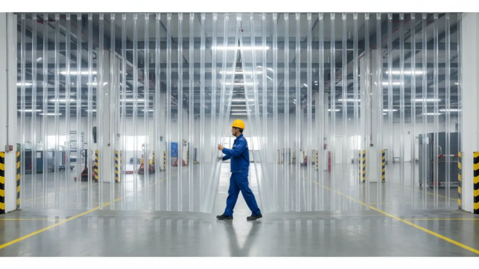 Standard Transparent Strip Curtains